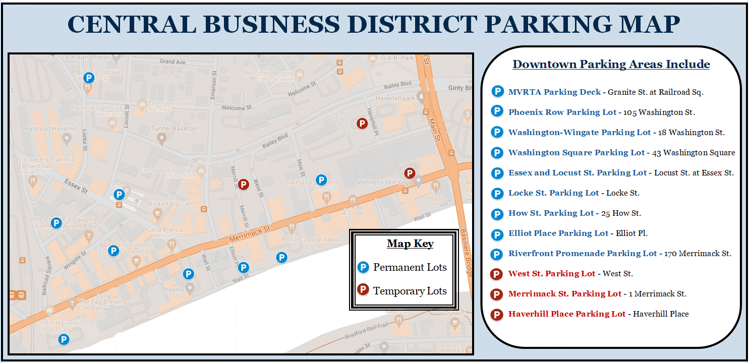 Downtown Parking Map
